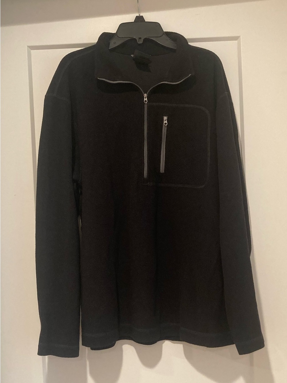 Narragansett Traders NT09 1/4 Zip Black Pullover Size: L